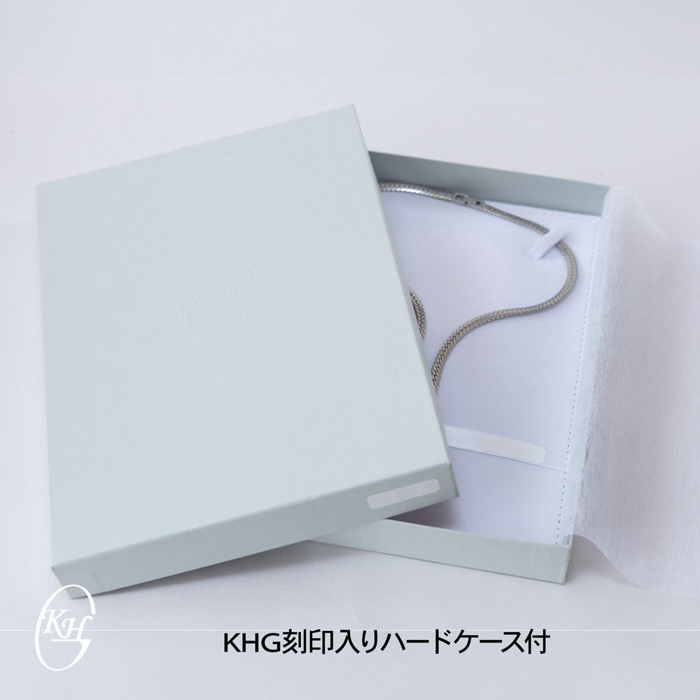KHG合金ネックレス パワフル インゴット付 男女兼用